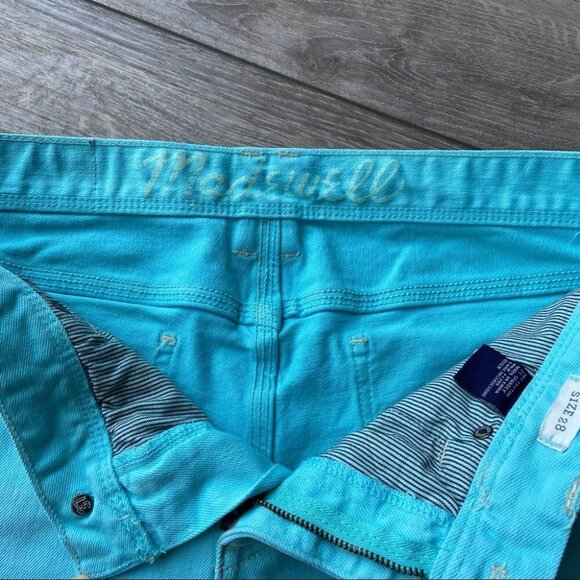 Madewell Raw Hem Denim Blue Shorts - Picture 11 of 16